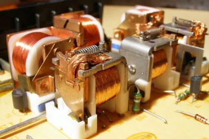 Anwendung für ein Relais (Elektromagnetismus)