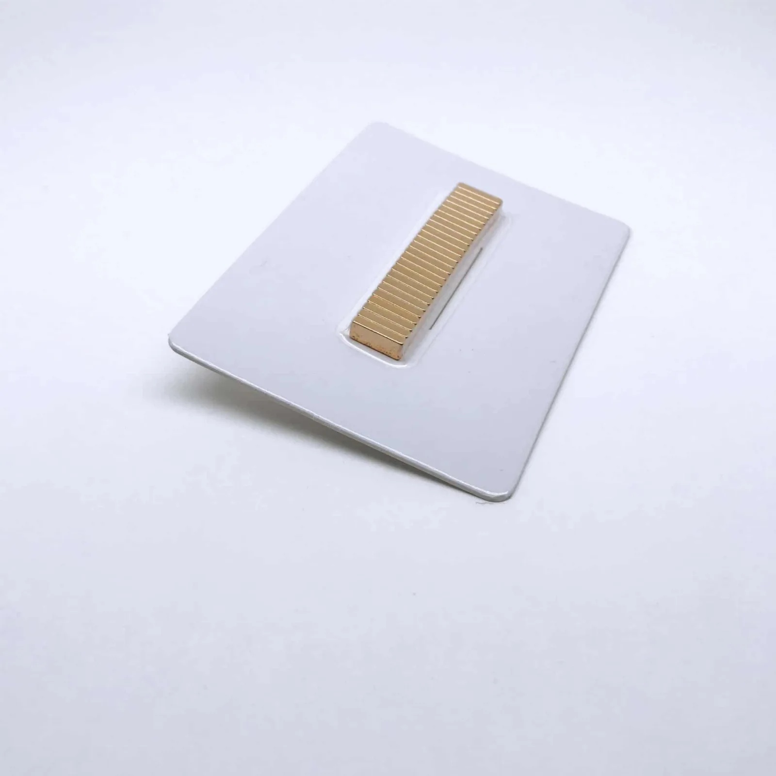 Quadermagnet 1027 vergoldet