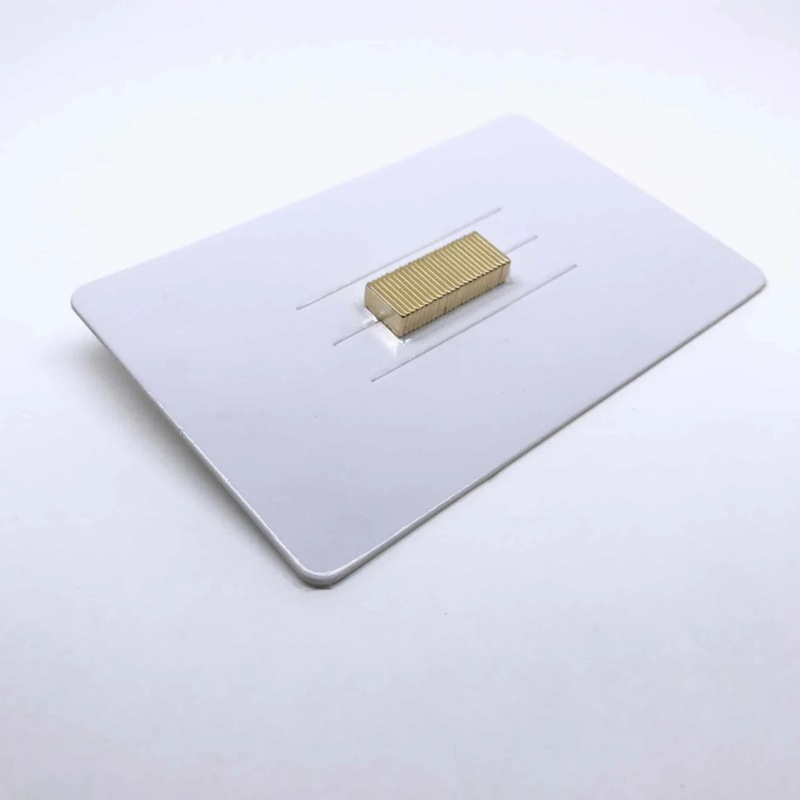 Quadermagnet 1029 vergoldet