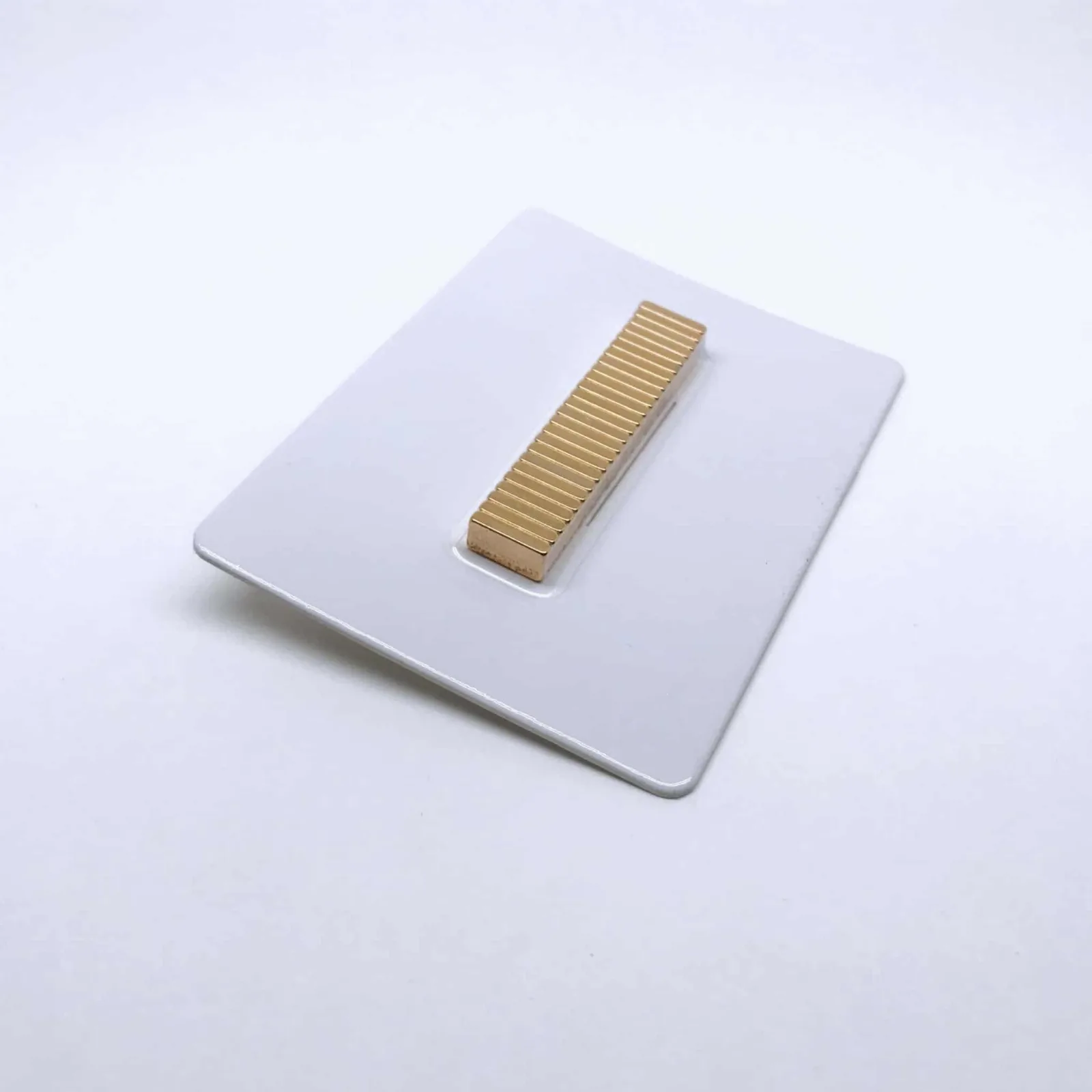 Quadermagnet 1032 vergoldet