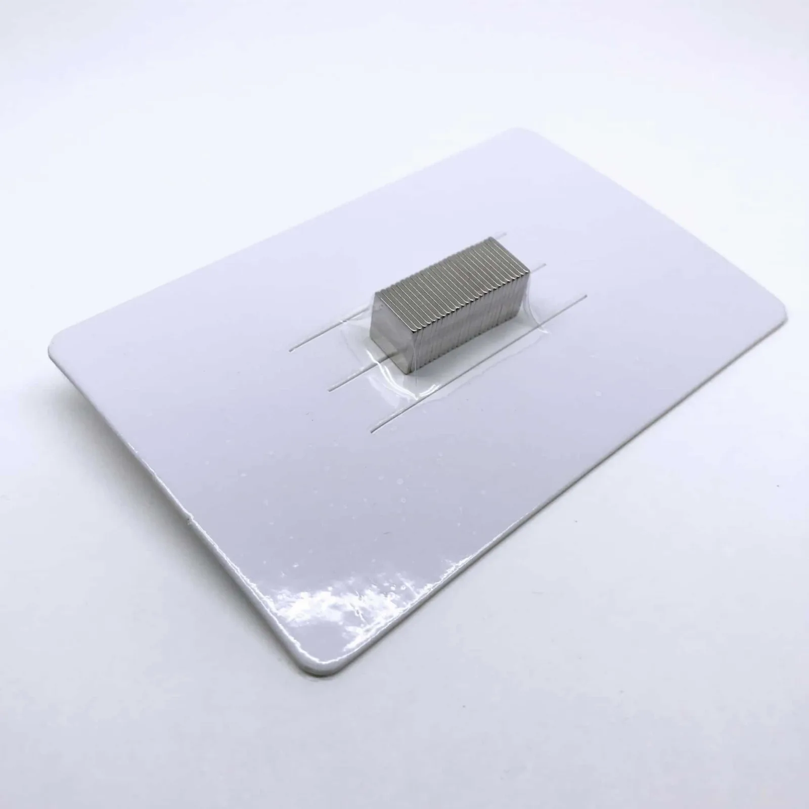 Quadermagnet 1038 vernickelt