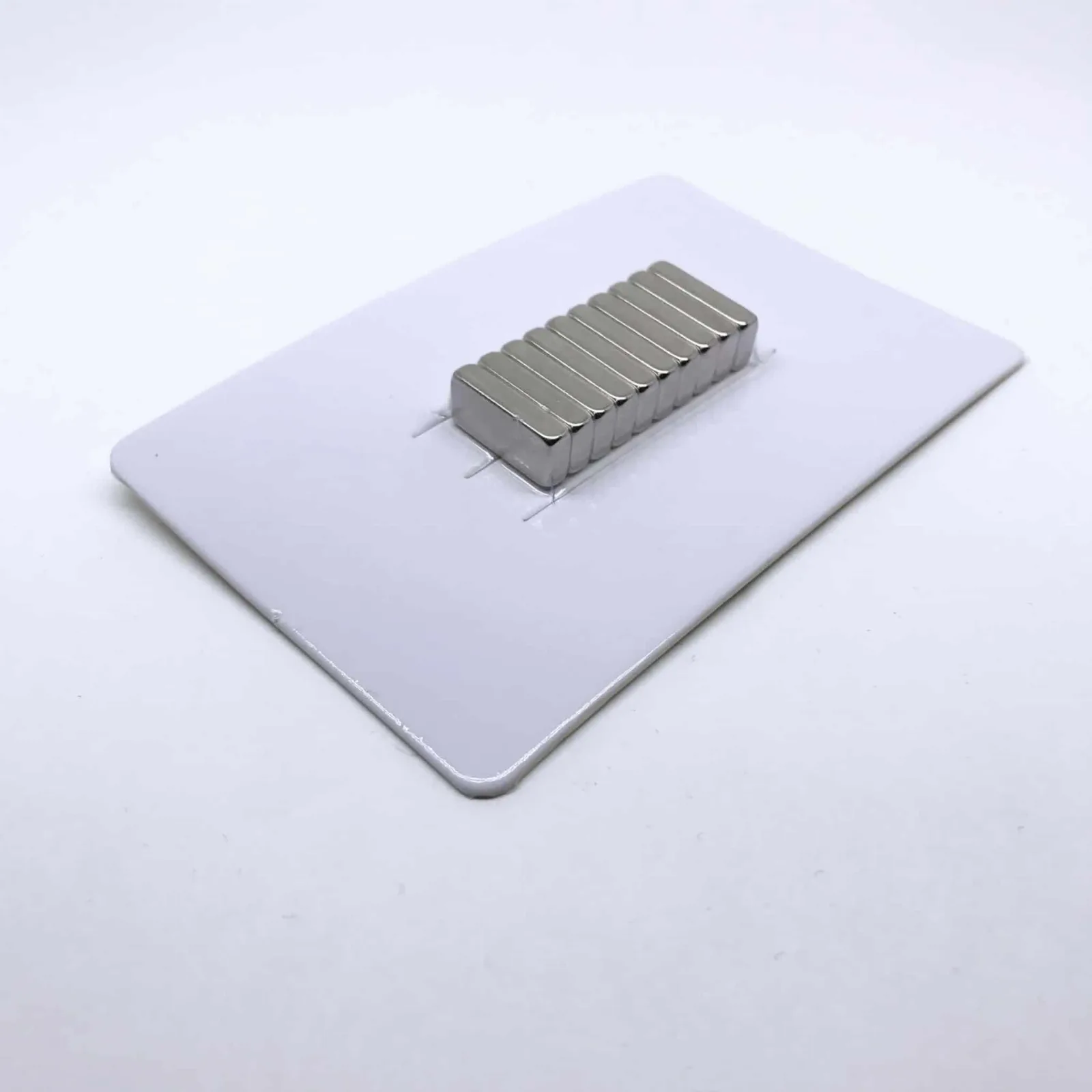 Quadermagnet 1054 vernickelt