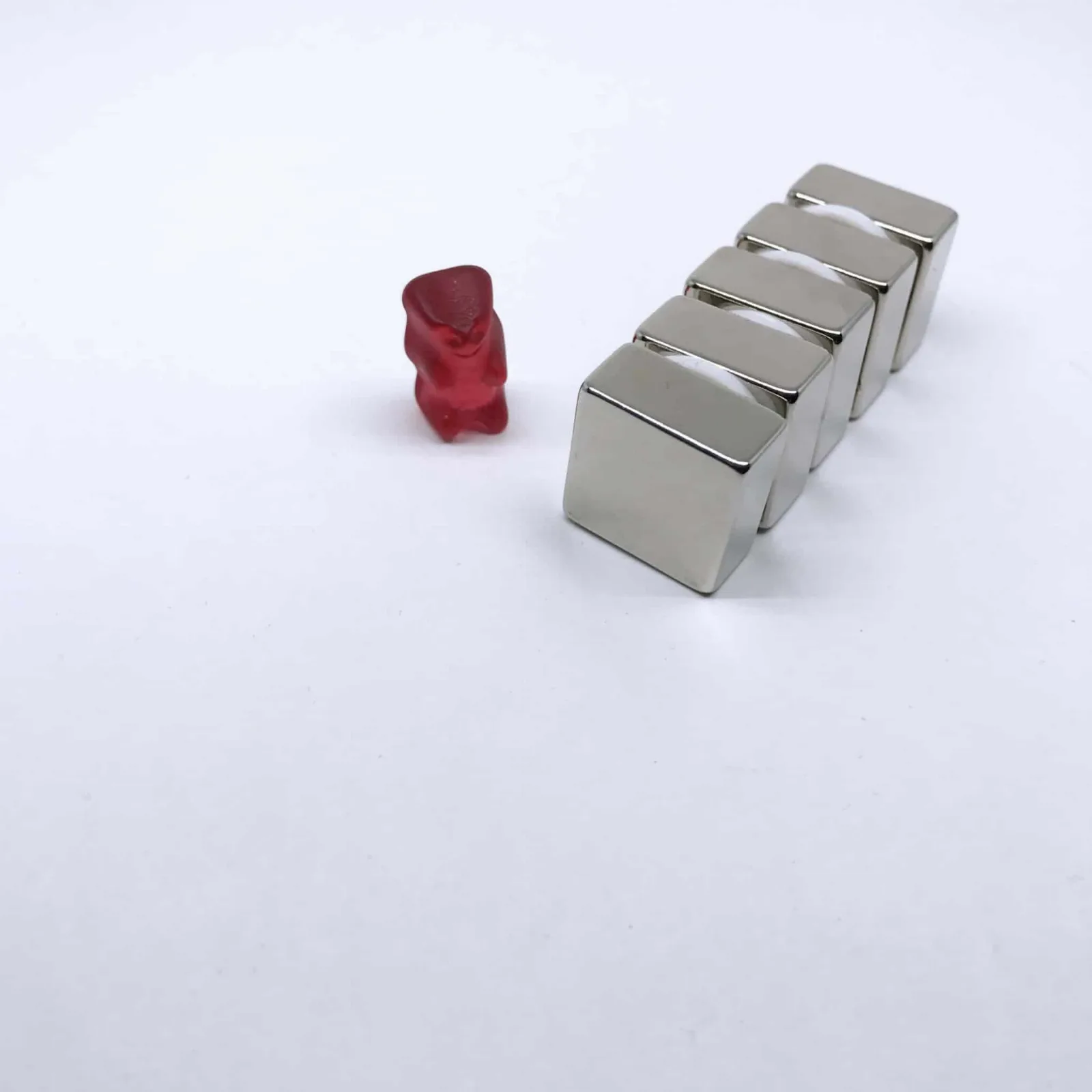 Quadermagnet 1071 vernickelt