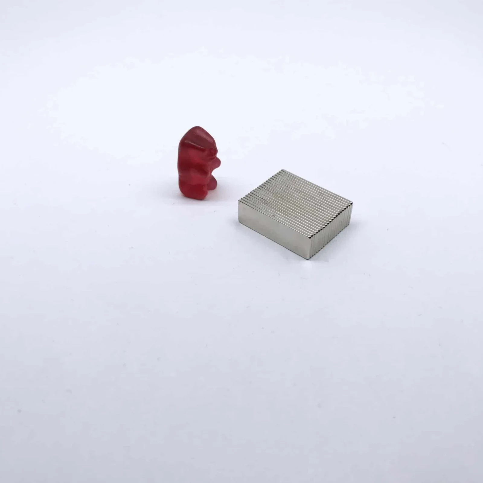 Quadermagnet 1076 vernickelt