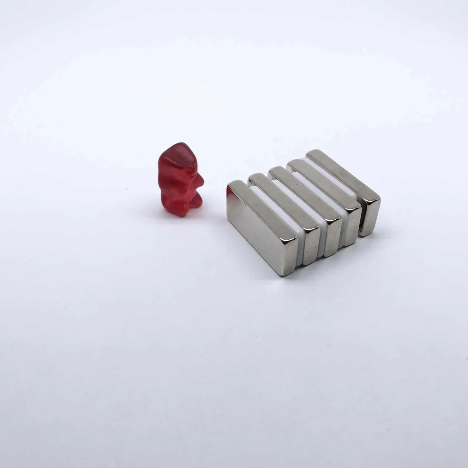 Quadermagnet 1079 vernickelt