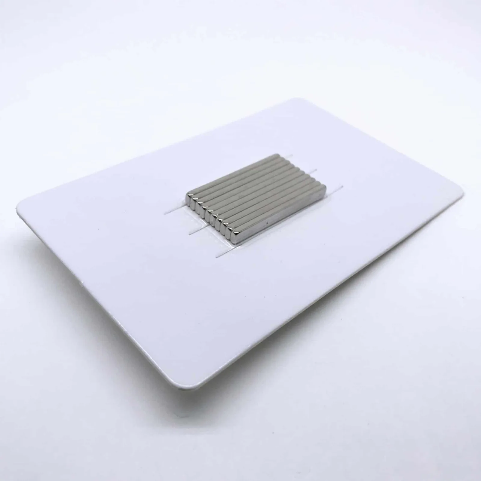 Quadermagnet 1089 vernickelt