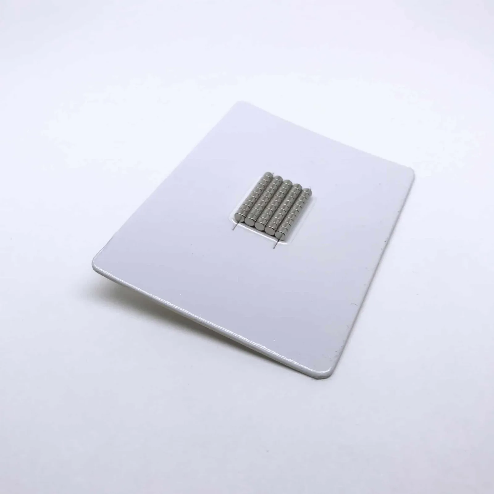 Scheibenmagnet 1252 vernickelt