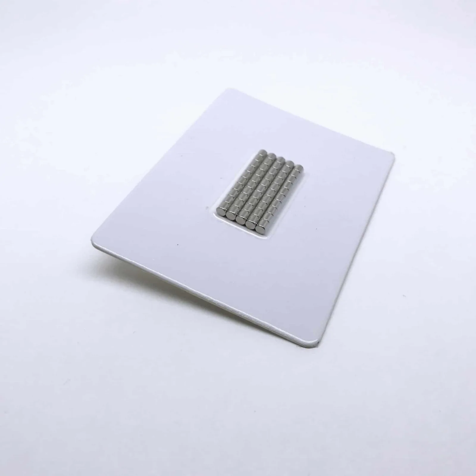 Scheibenmagnet 1253 vernickelt