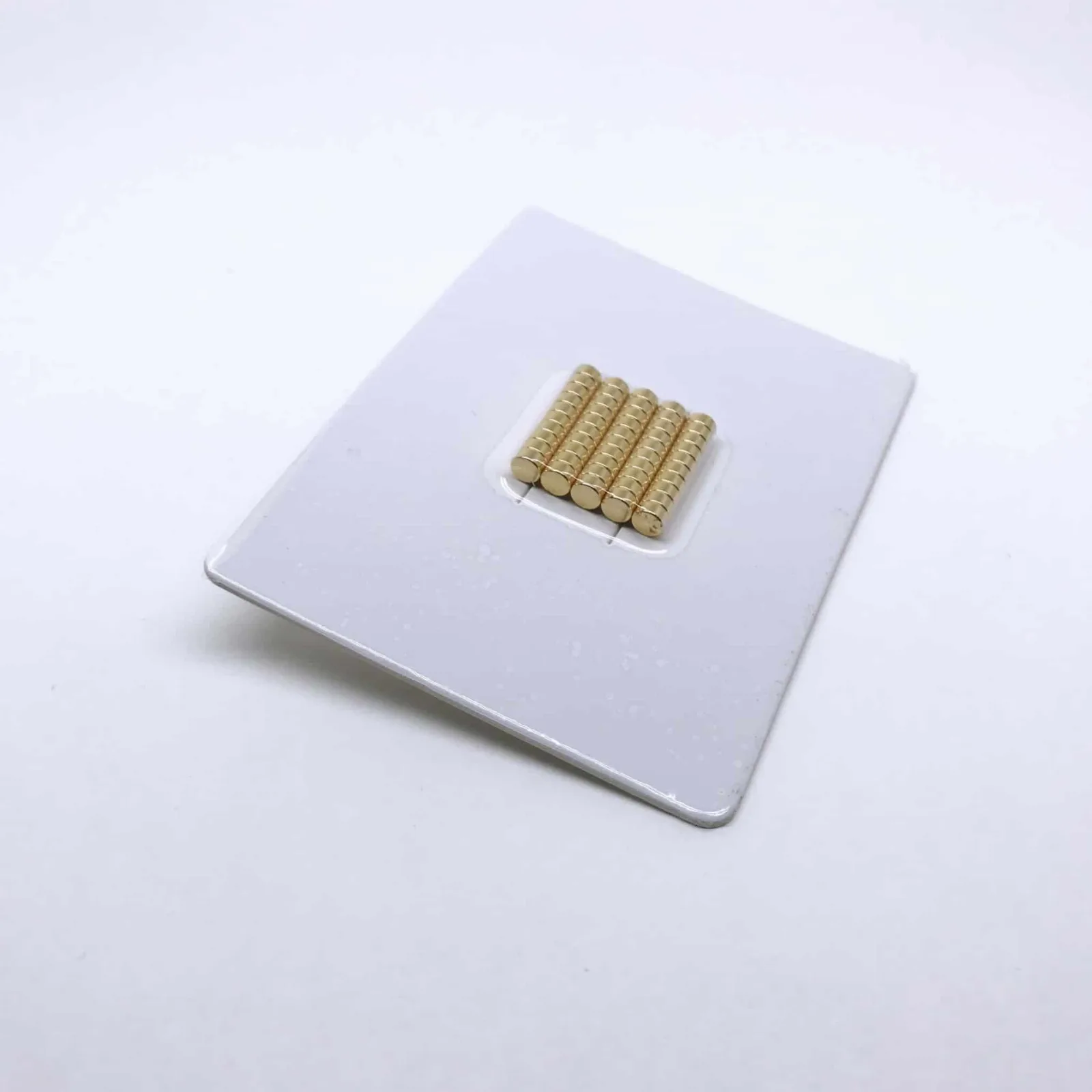Scheibenmagnet 1257 vergoldet