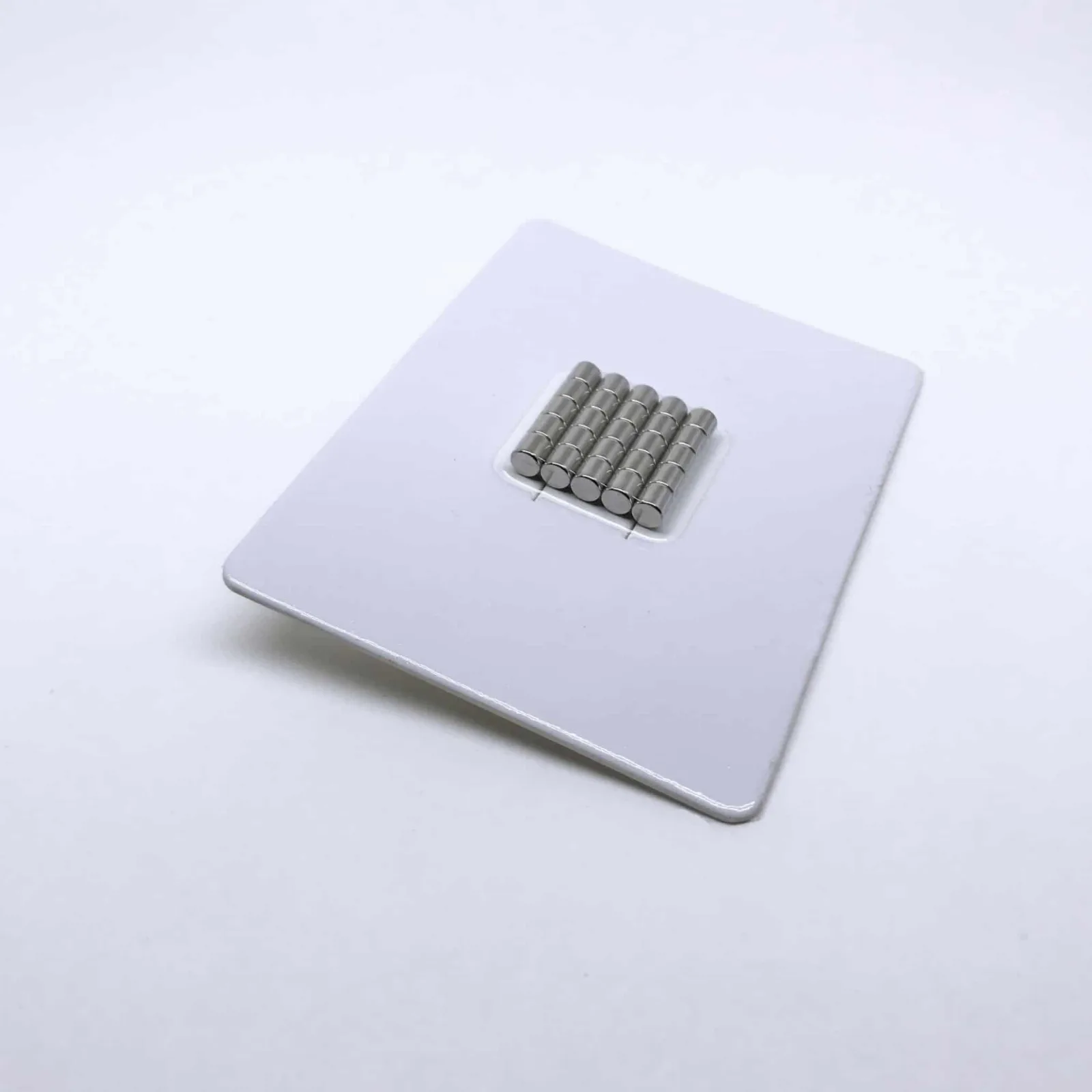 Scheibenmagnet 1259 vernickelt