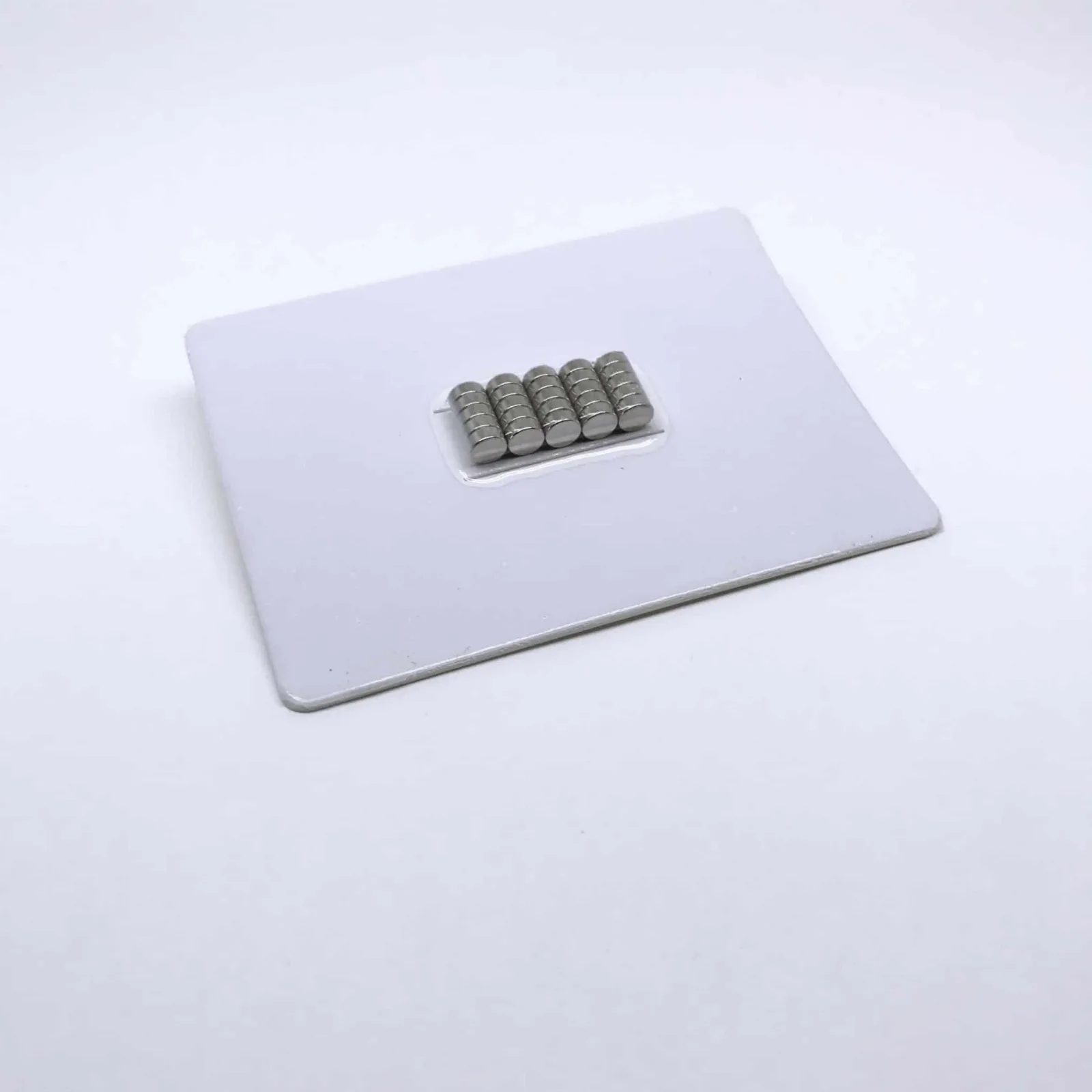 Scheibenmagnet 1261 vernickelt