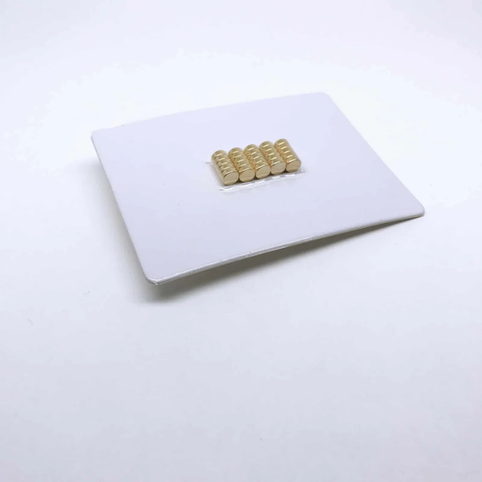 Scheibenmagnet 1262 vergoldet