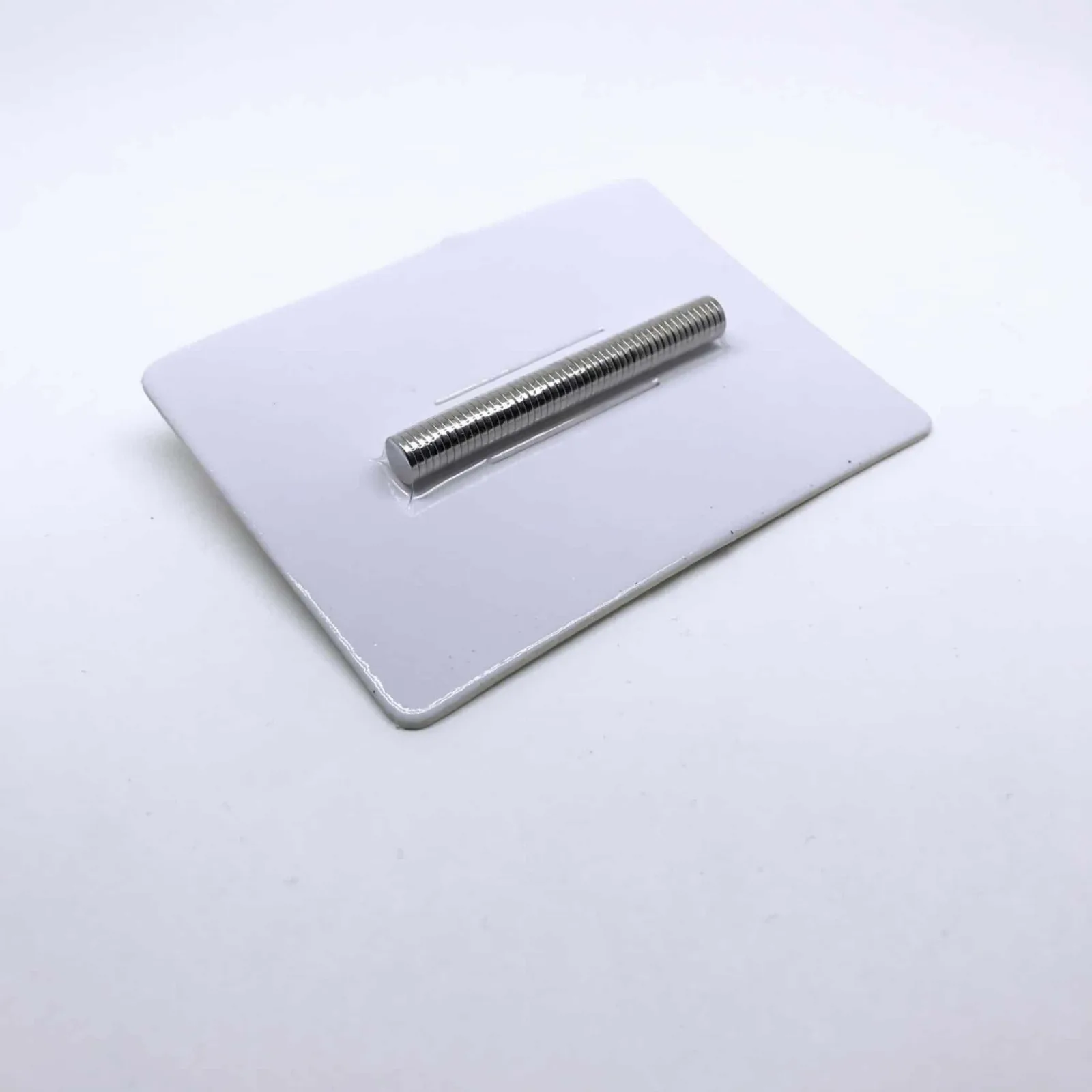 Scheibenmagnet 1266 vernickelt