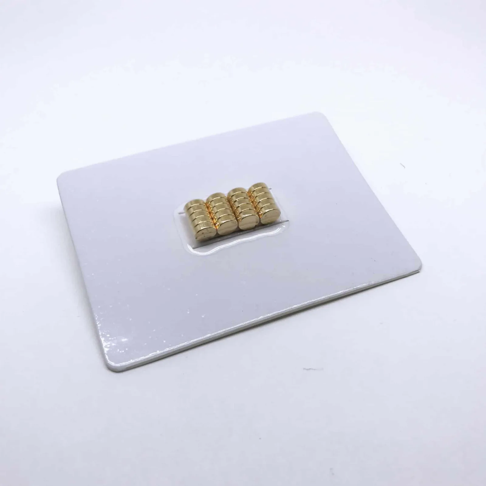 Scheibenmagnet 1268 vergoldet