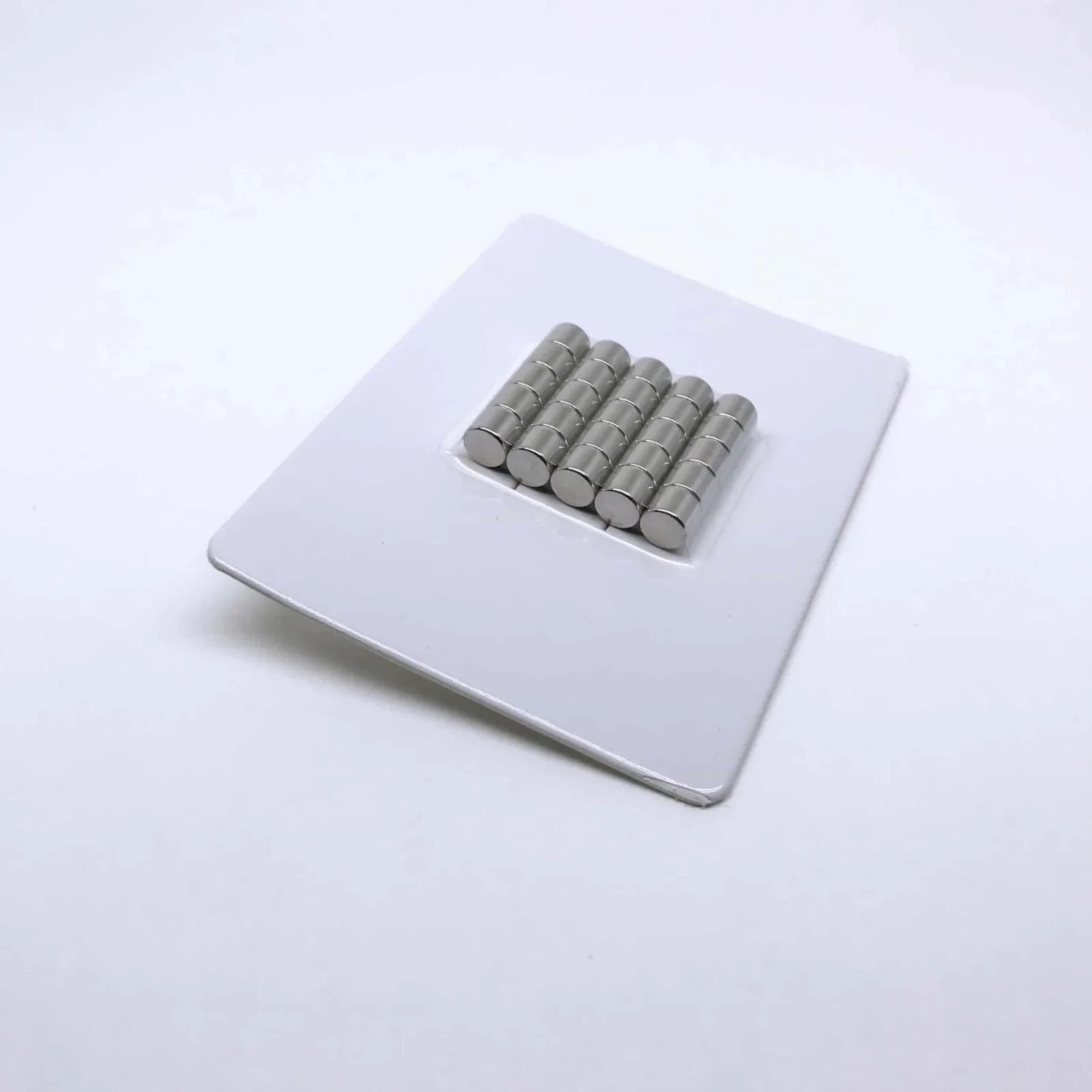 Scheibenmagnet 1271 vernickelt