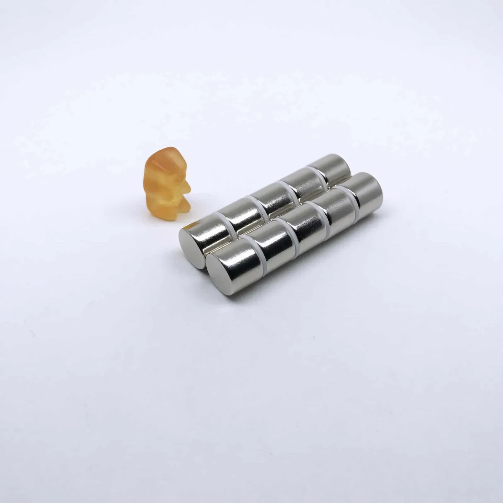 Scheibenmagnet 1304 vernickelt