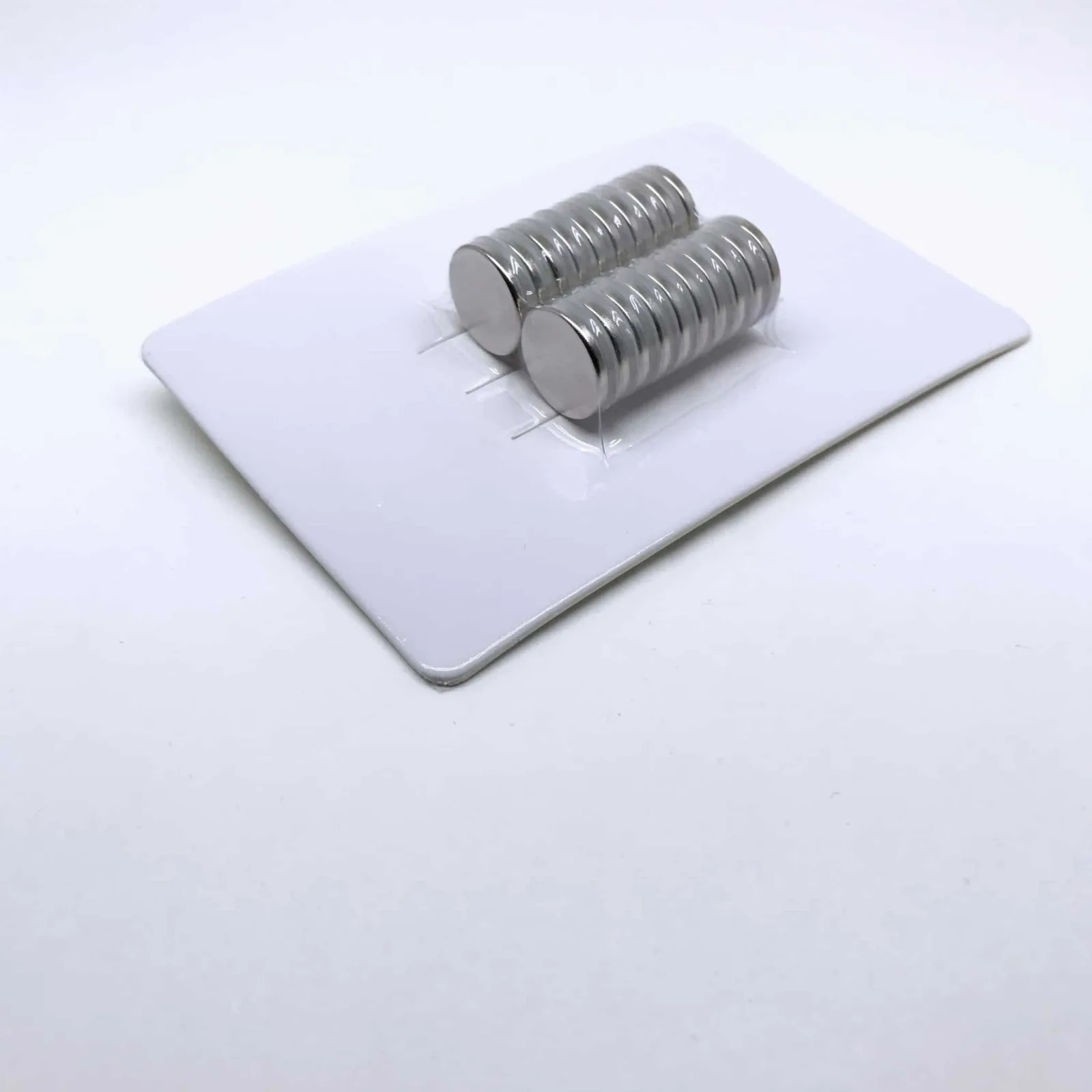 Scheibenmagnet 1308 vernickelt